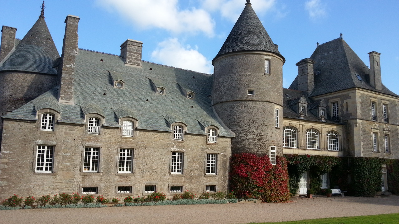 Le Chateau actuellement - façade Est