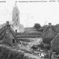 L'église et le bourg autrefois