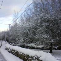 Neige 2013, rue de la couplière                  Photo  S. lebeury